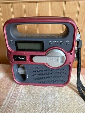 L.L. Bean Portable Eton Weather Emergency Radio - Flashlight - Charger